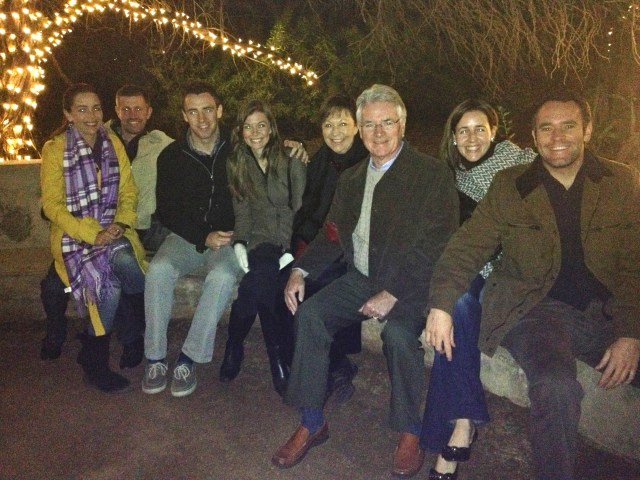 Harper fam at the Luminaries Tour