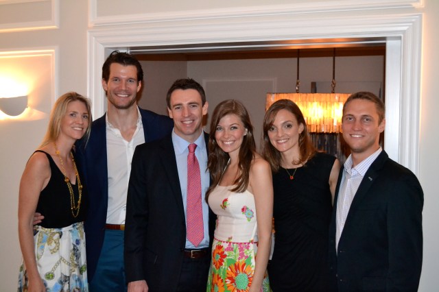 Party Hosts!  Brett, Brad, Michael, me, Suzanna & Jeff