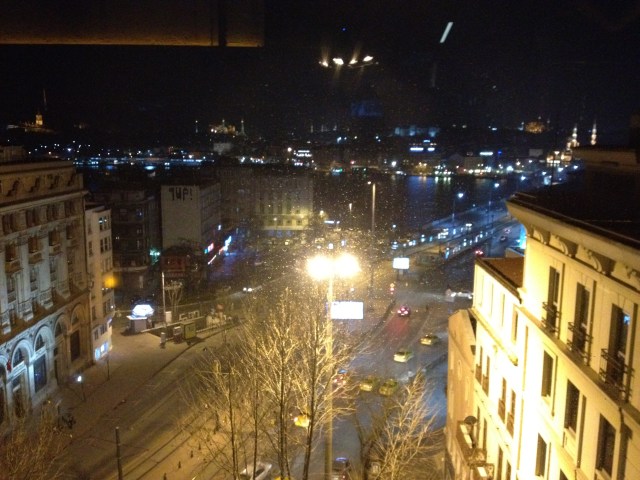 View from the hotel