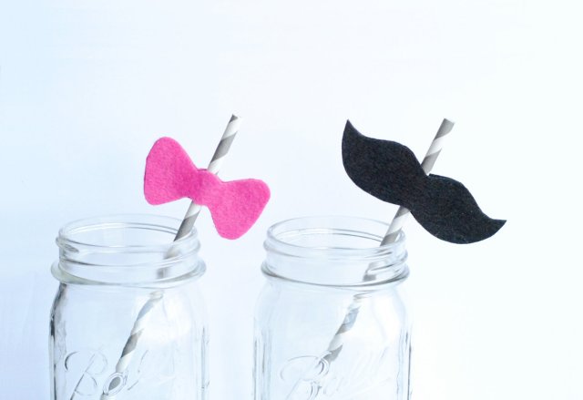 mustache bow