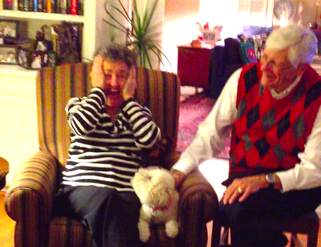 Nan had the best reaction!