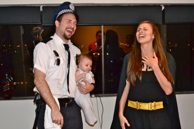 Team Hudson leaving it all out on the stage.