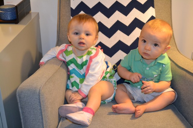 Mailey and Culhane sitting in a ... glider.