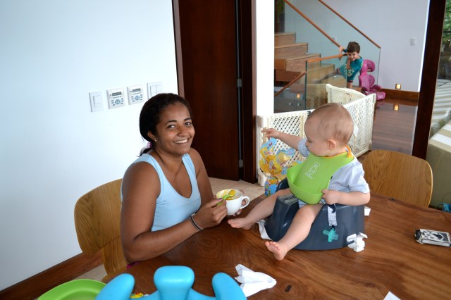 Colt loving Patricia!