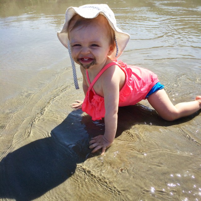 Mailey has no problem with it!