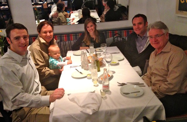 Monday lunch at our fav, Sallvattore. 