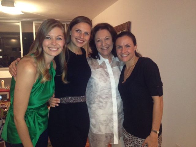 With Paige, Sharon & Michelle.