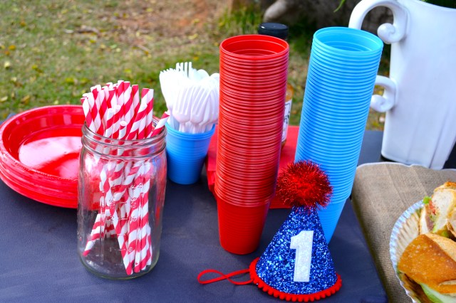 I found Colt's adorable birthday hat on Etsy.