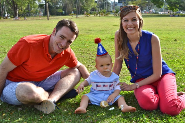 Eventually Colt sat down to focus on really enjoying that cupcake.