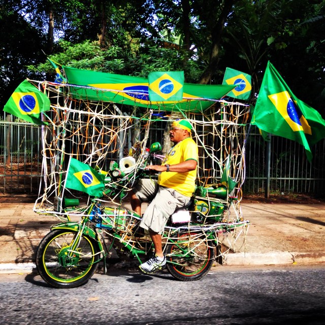 Brazilians are pretty low-key...