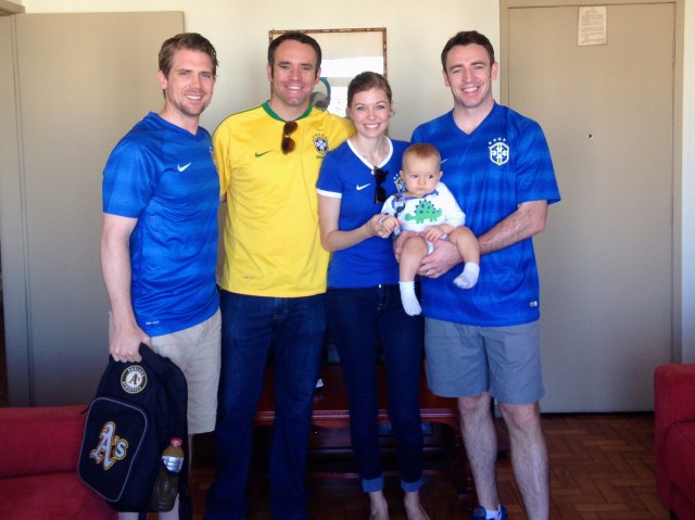 About to head out to the game!