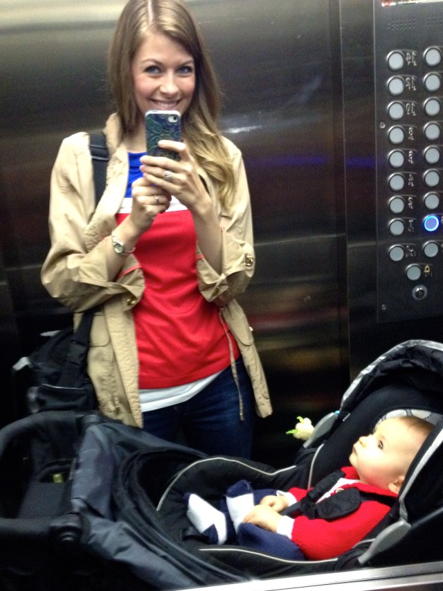Colt & I on our way out!