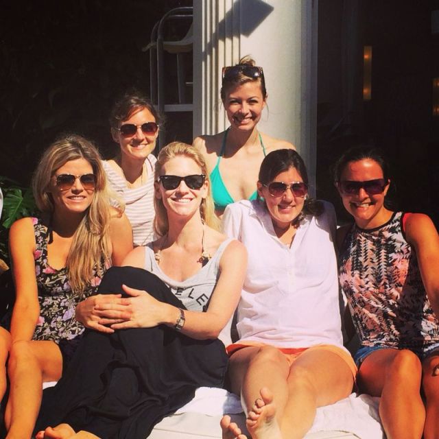 Colby, Suzanna, me, Brett, Jana, Michelle!