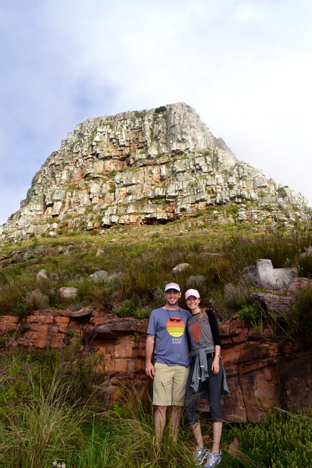 Stopping for a photo as the fog broke.