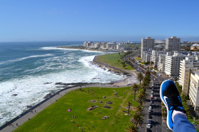 Heading to the water.