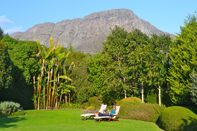 Champagne 'til the sun went down.