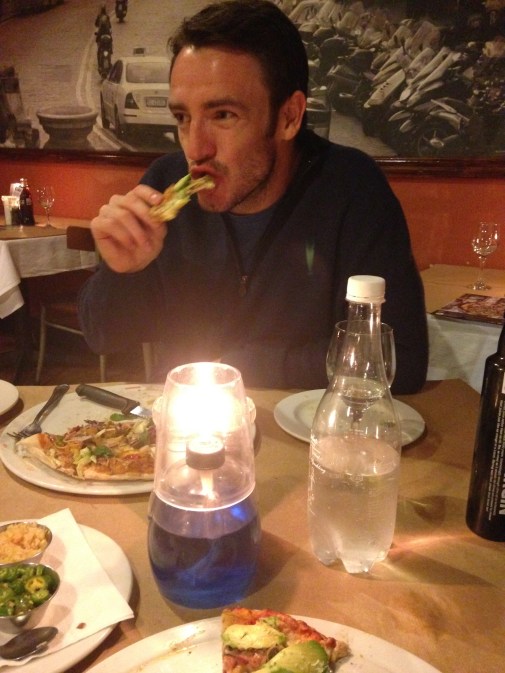 Michael had the "Redneck Pizza" which was, not surprisingly, amazing.