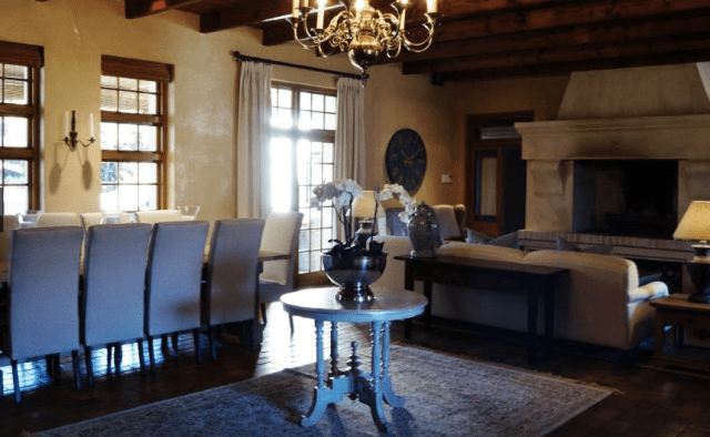 Beautiful main house.