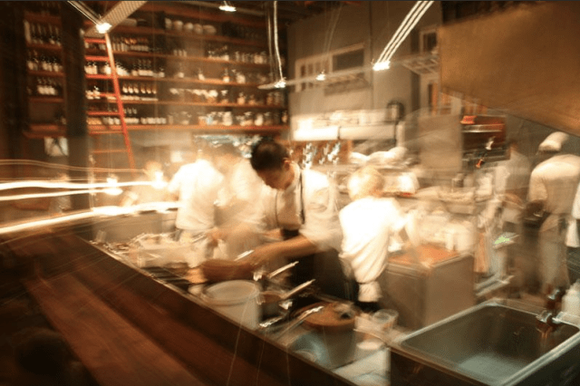 The masters at work.