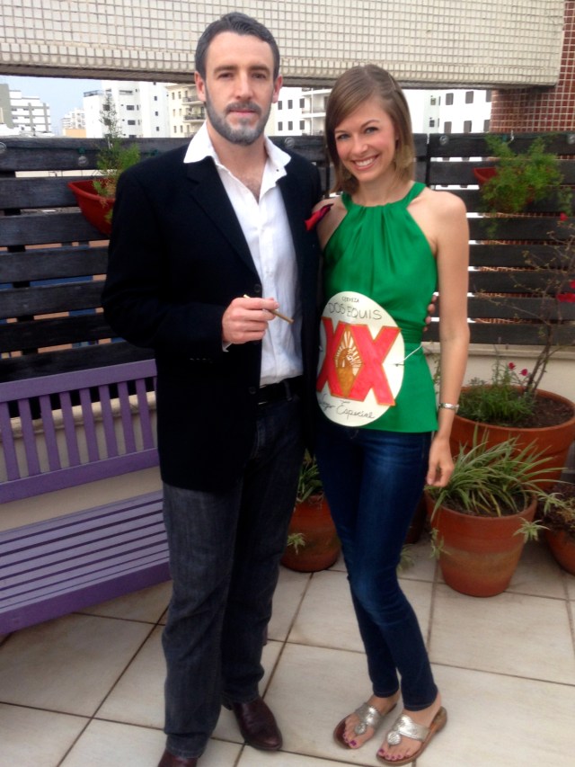 He doesn't always drink beer, but when he does...