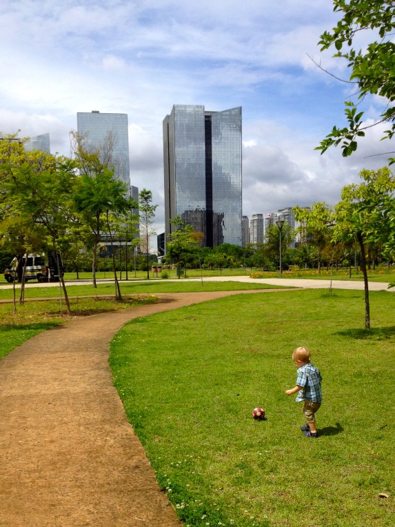 Park outing! Still just a 10 minute walk away.