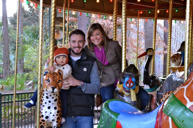 Finally, we ended the afternoon with a few rides around the carousel. 
