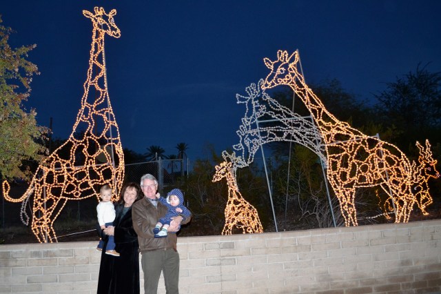 Sharon and Ollie with their grandbabies!
