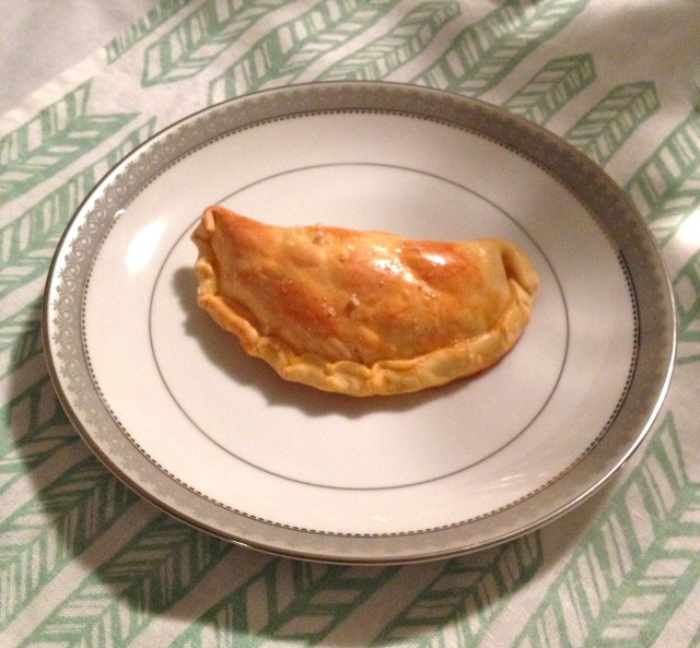 Course 6 (Cheese): Guava and cream cheese empanadas.