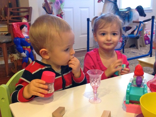 Colt and AC - such fast friends!!