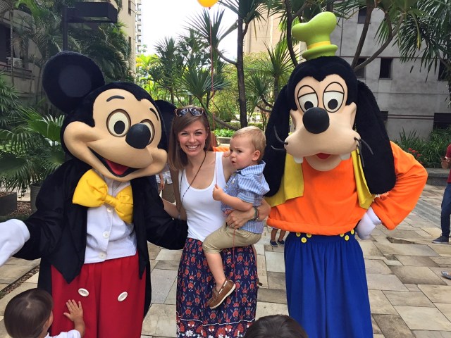 Colt was very hesitant about getting too close to the characters but he was definitely intrigued. 