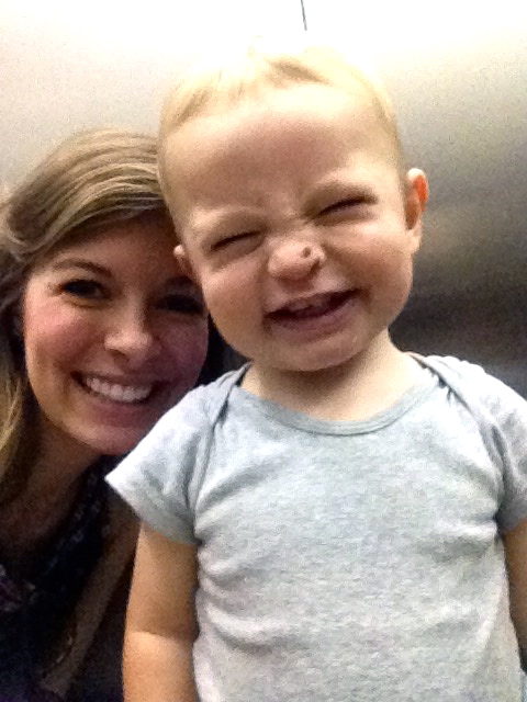 Scraped up but still smiling.