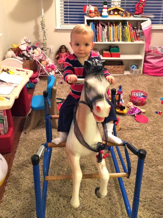 Colt loved Augusta Clare's horse.