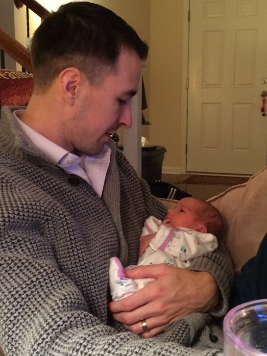 Brad and sweet tiny May!