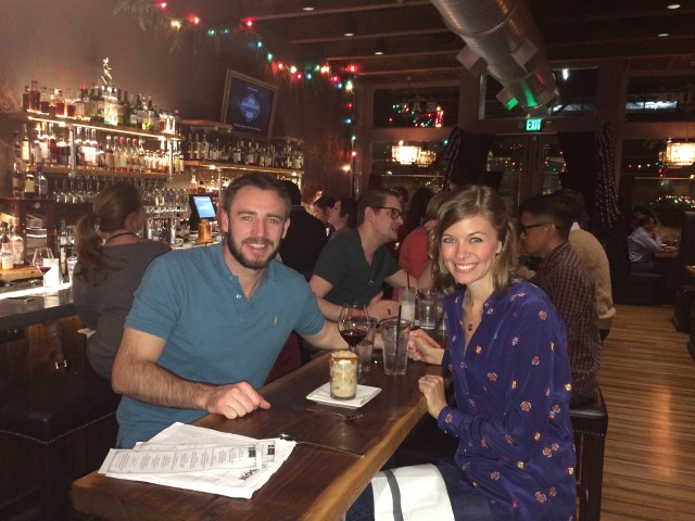 Date night out together.