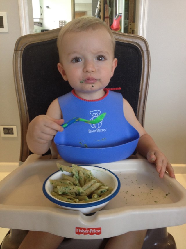 Colt, you have a little something on your face.