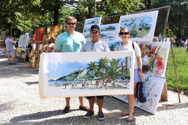 Photo with the artist!