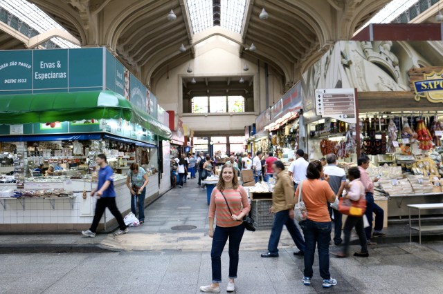 Emily in the aisles.