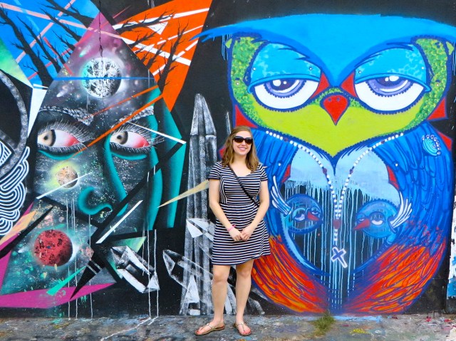 Emily can always spot an owl - such a faithful Chi O.