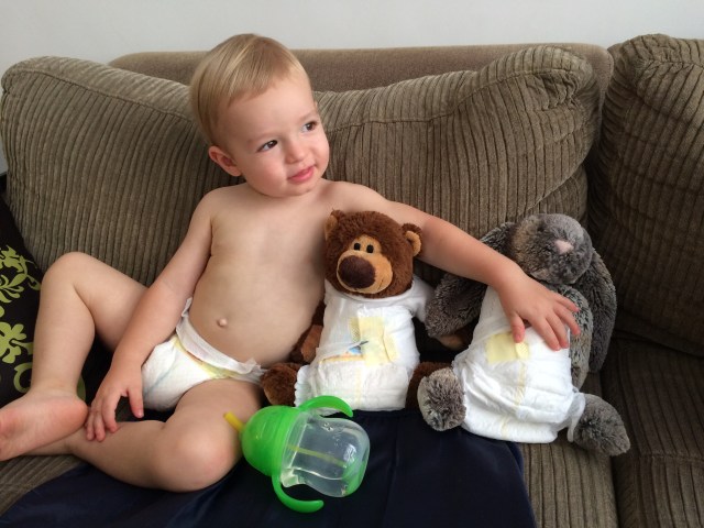 And this is what Colt and I were up to back at the apartment...