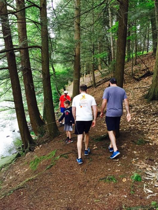 My dad, Michael, Gavin and Mark.