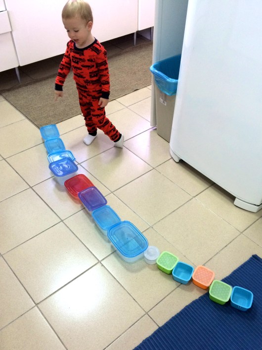 Keeping yourself busy while I cook.