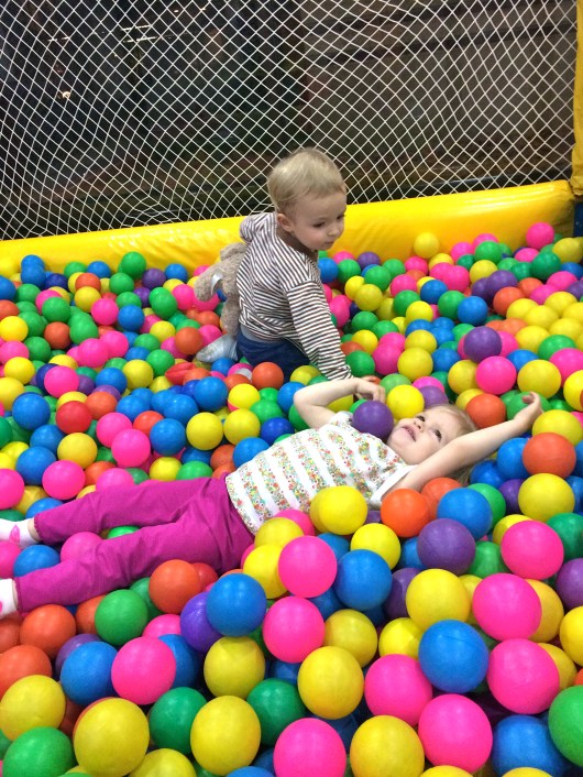 Ball pit with Mailey!