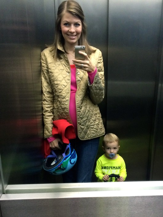 Final elevator selfie.