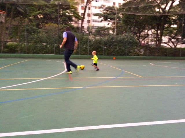 Taking it all the way to the goal!