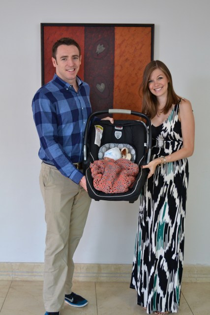 Leaving the hospital and heading home!