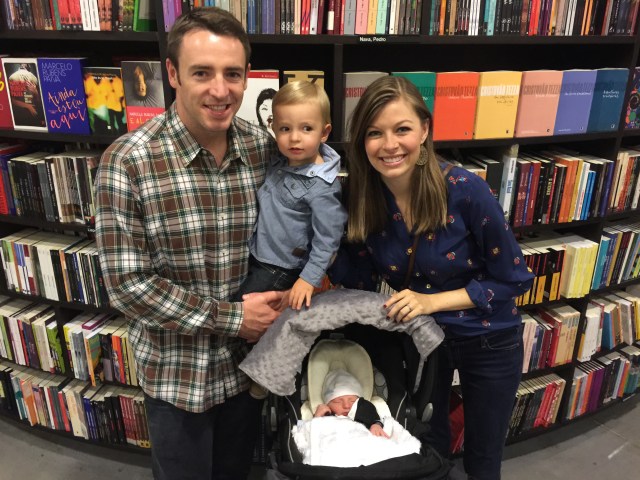 Day 10: Family fun at the mall bookstore.