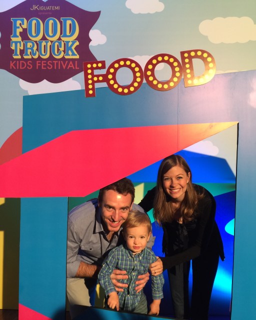 Family outing to the Kids' Food-Truck Festival!