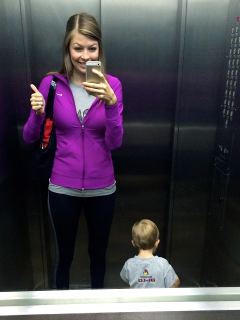 First time getting to go down just Colt & Mom.