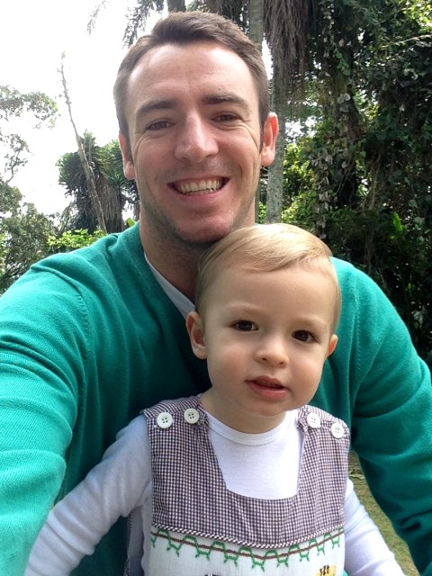 Boys at the zoo!