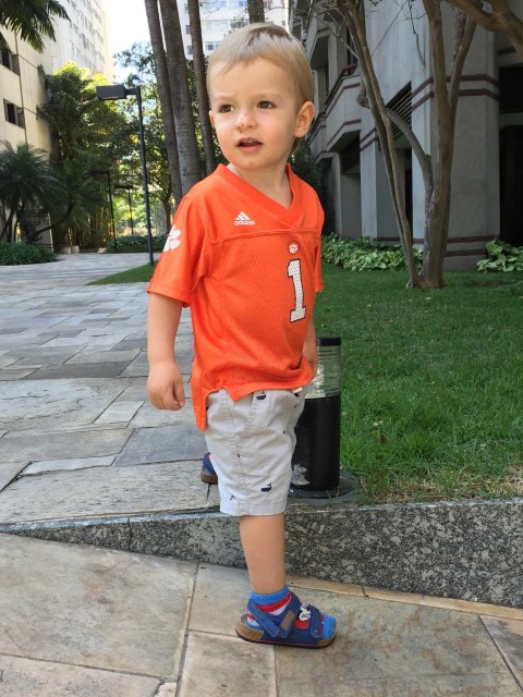 So handsome - even when he's a little scraped up.